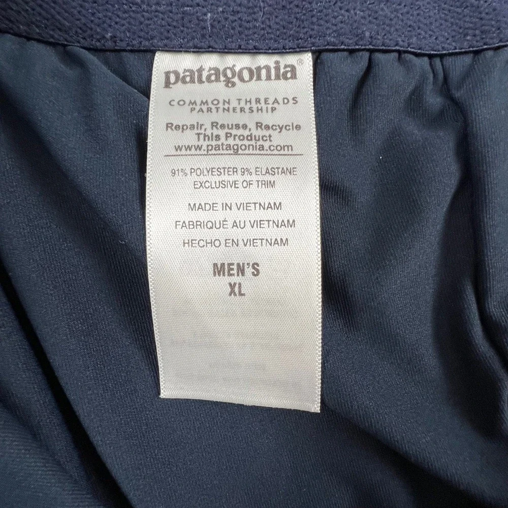 Patagonia Mens Nine Trails Shorts XL Underwater Blue 57600 Running Hiking Camp